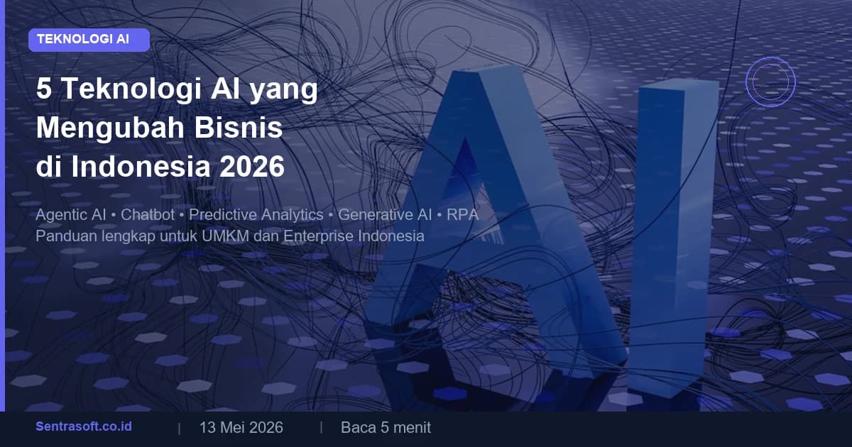 5 Teknologi Artificial Intelligence yang Mengubah Bisnis di 2026
