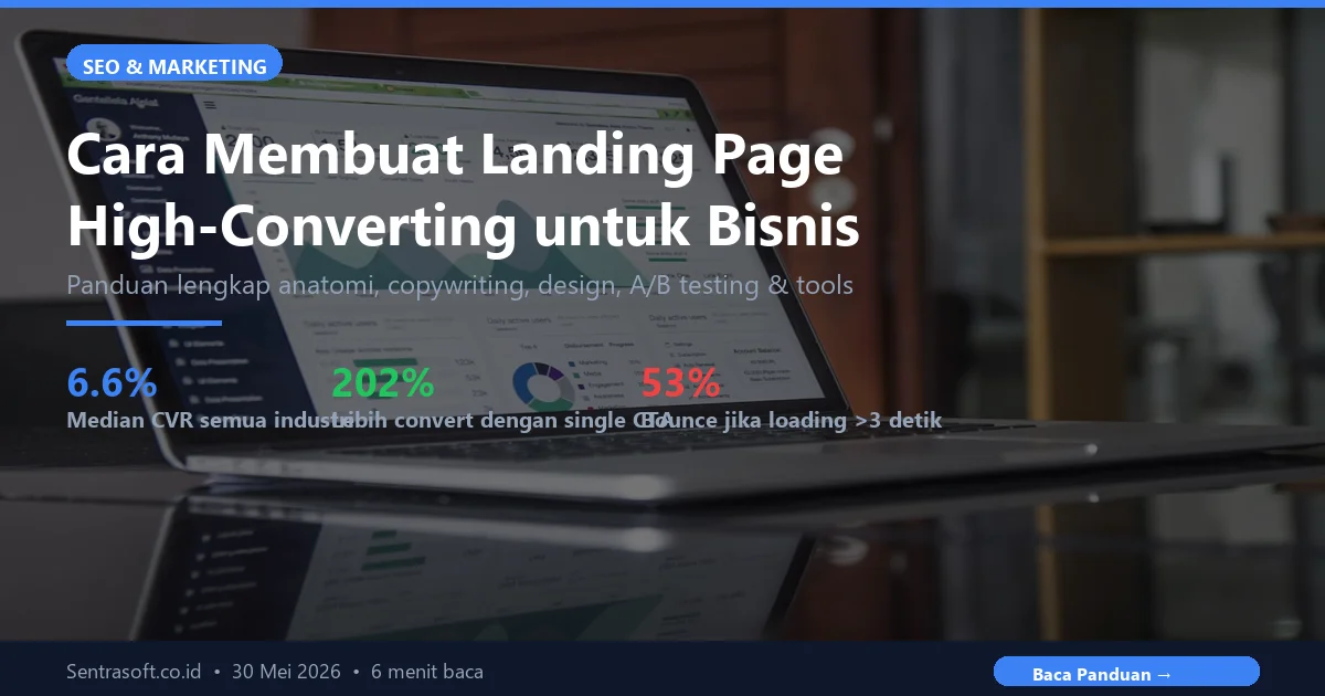 Cara Membuat Landing Page High-Converting untuk Bisnis