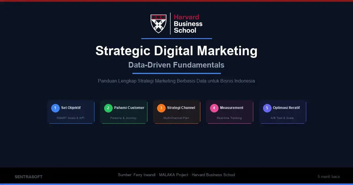 Strategic Digital Marketing: Data-Driven Fundamentals dari Harvard Business School